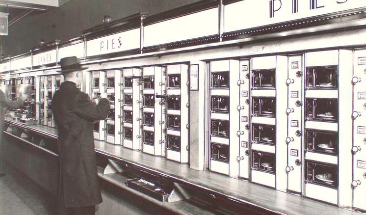 Automat in Manhattan, 1936